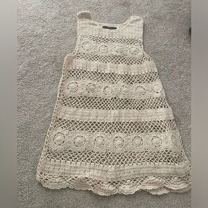Abercrombie & Fitch crochet cover up